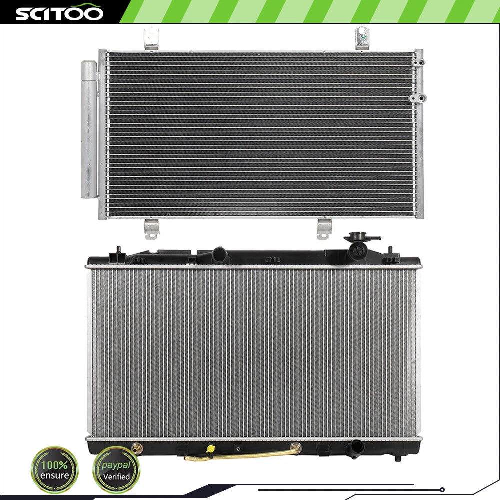 Radiator and A/C Condenser for Toyota Camry (2007–2011), Venza (2009–2015)