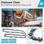 20 Inch 3/8 .058 72DL Chainsaw Chain for Husqvarna 266 372 394 395XP