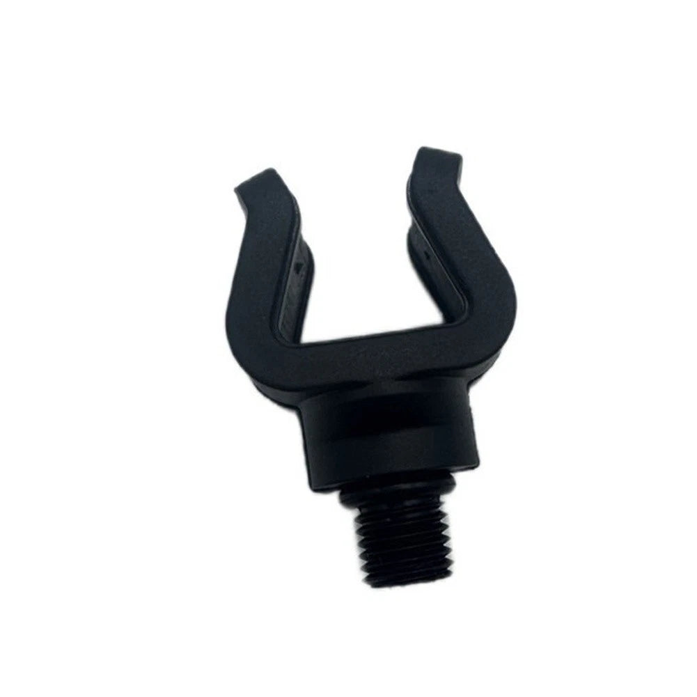 Fishing Rod Rest with Black Rubber Head for Carp Angling (4.1 x 2.2 cm)