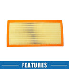2 x Engine Air Filters for Audi Q7, VW Touareg, Porsche Cayenne (2007-2015)