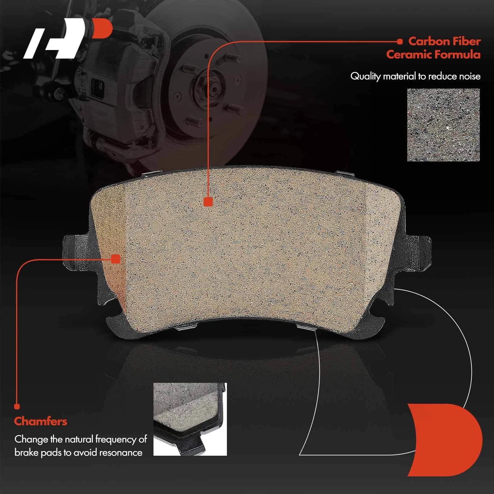 Rear Disc Brake Rotors & Ceramic Pads for Volkswagen Transporter (2010–2019)