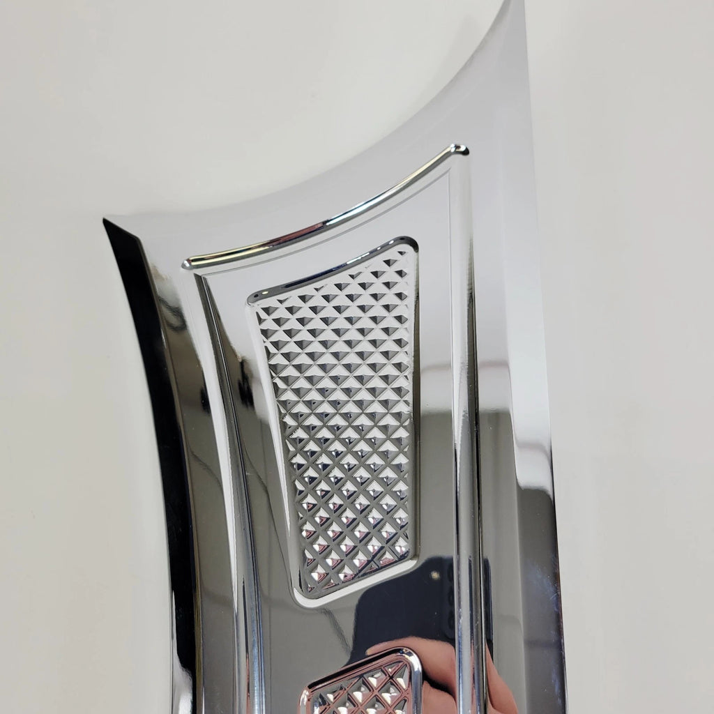 Left Side Chrome Velocity Series Driver Floorboard for Harley
