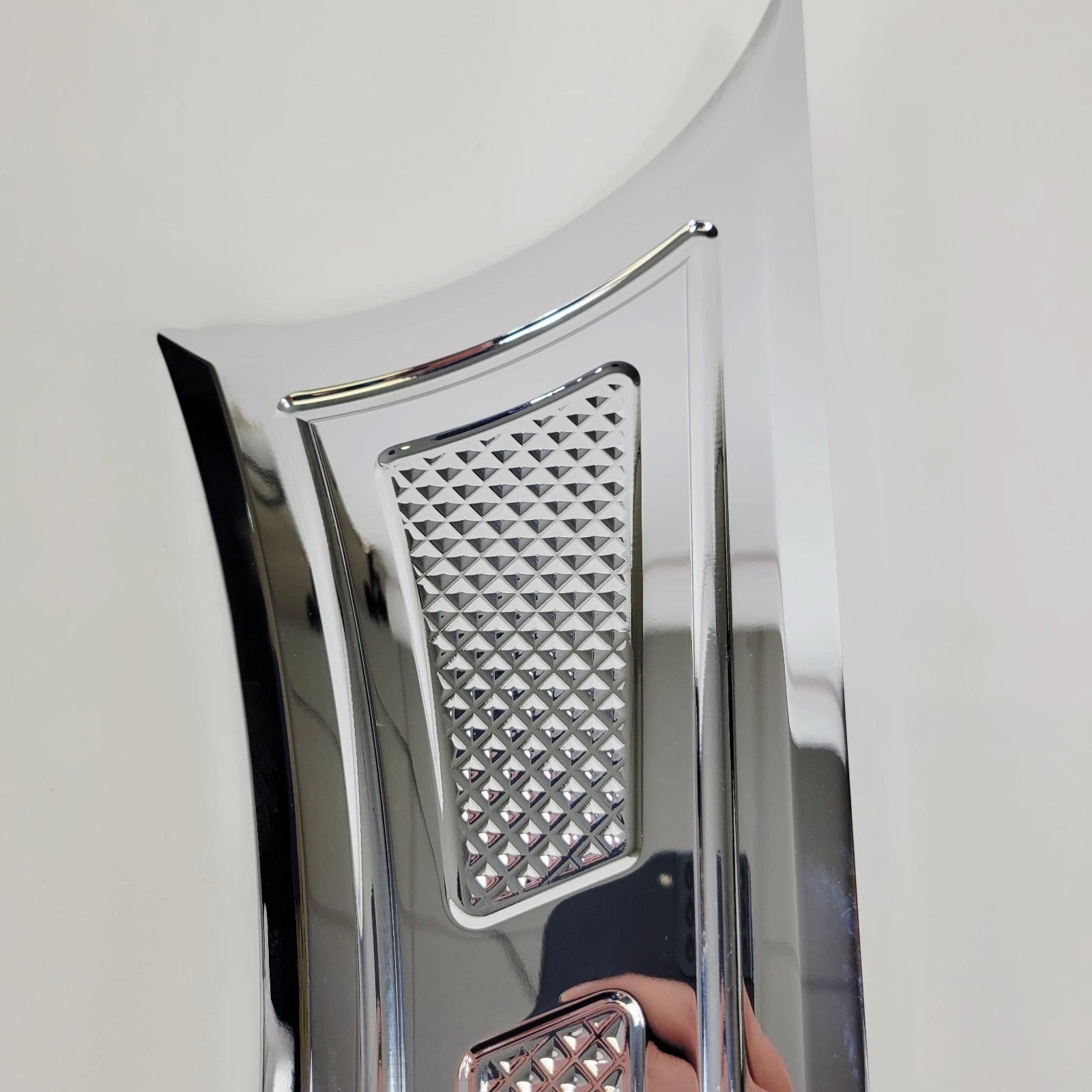 Left Side Chrome Velocity Series Driver Floorboard for Harley
