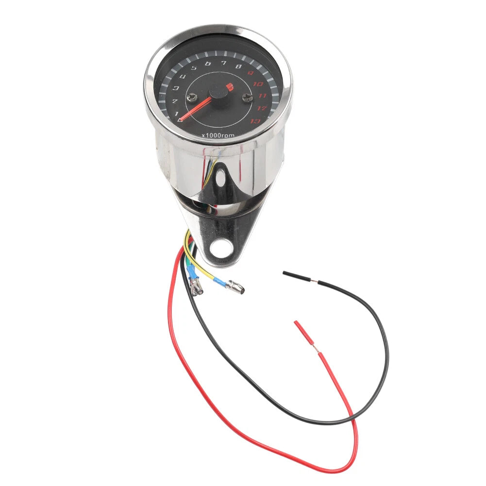 Chrome Tachometer Speedometer Gauge 12V for Harley XL Sportster (2007–2023)