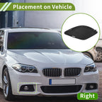 1 Pc Fog Light Grill for Mercedes-Benz (No. 1178850422) (Black)