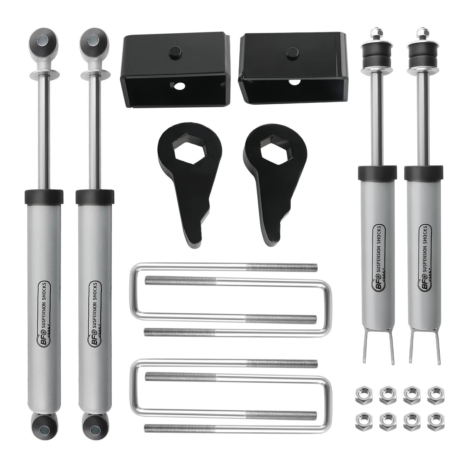 3" Suspension Lift Kit for GMC Sierra Chevrolet Silverado 1500 4WD (1999–2006)