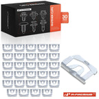 30Pcs Window Windshield Reveal Molding Retainer Clips for Mazda 