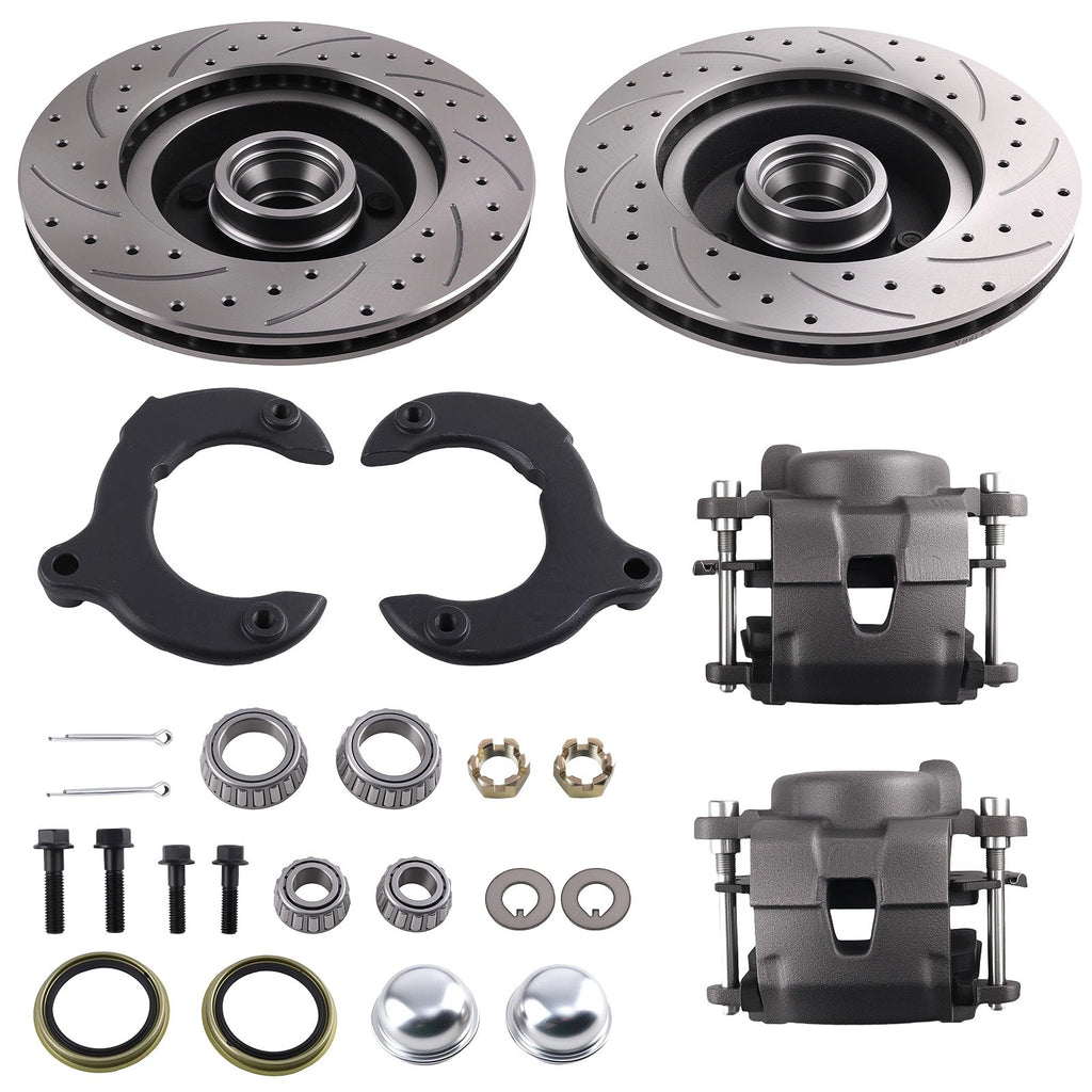Front Brake Rotor Kit 11" for Ford Mustang II (1974–1978) 5 x 4.75"