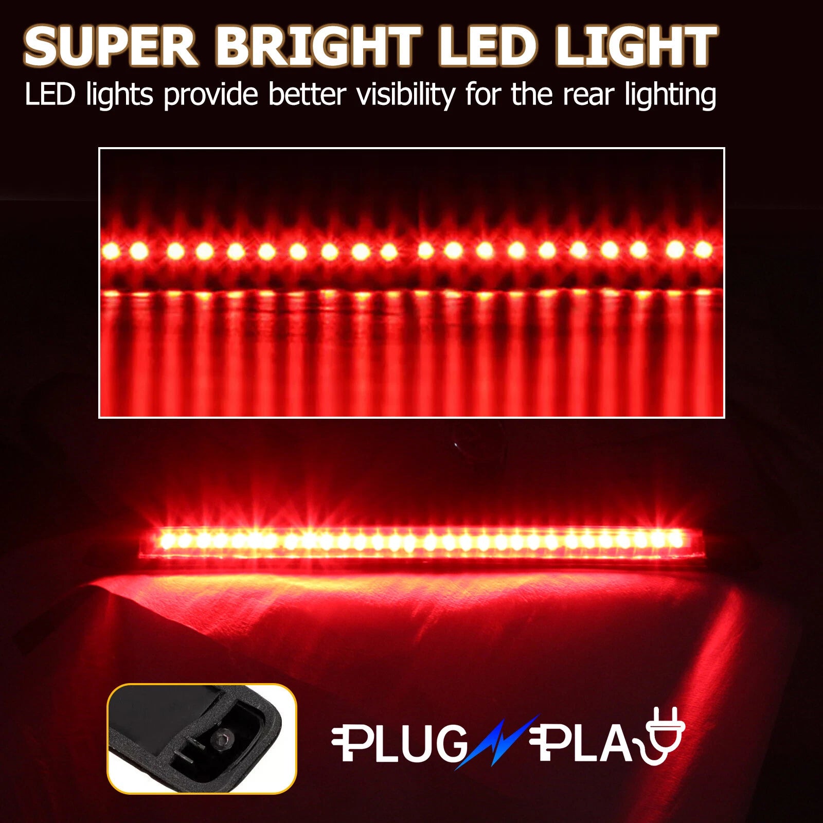 LED 3rd Brake Light for Chevy GMC Suburban Tahoe (1999–2006)