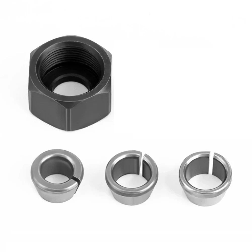 Collet Chuck Adapter Set of 3 (10mm/9.5mm/8mm) Carbon Steel Carbide