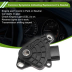 1 Pc Neutral Safety Switch for Toyota Vios (2005–2012) No. 84540-52110