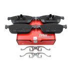 Set of 4 TRW Pro Low-Metallic Brake Pads TRH1668 for Ford Focus ST (2013–2014)