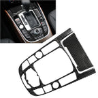 Carbon Fiber Center Console Gear Shift Panel Cover for Audi A4 A5 S4 S5 Q5 (2009-2023)