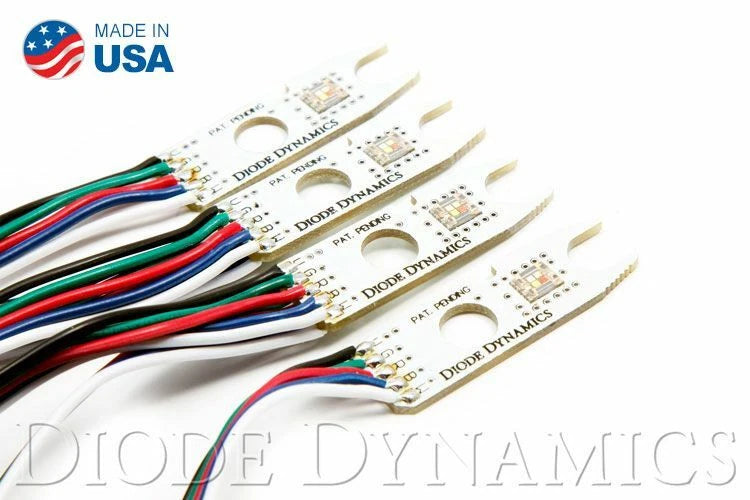LED Boards Pair for 2015-2017 Ford F-150 Multi Color with Bluetooth Control