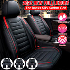Full Set Leather Car Seat Covers for Toyota Tacoma (2016–2023)