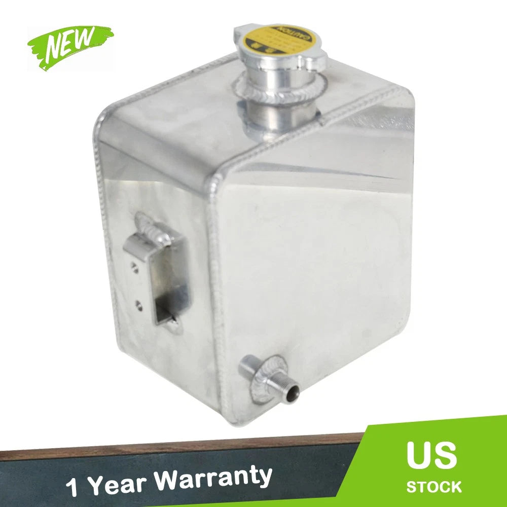 Aluminum Water Coolant Radiator Overflow Recovery Tank for Honda 2.5L