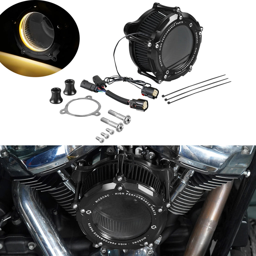 Air Cleaner Intake Filter for Harley Street Glide FLHX FLHXS FLHXSE FLHXST (2014–2023)