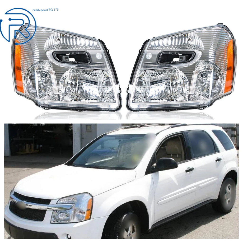 Chrome Housing Headlamps for Chevrolet Equinox (2005–2009)