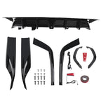 LED Rear Bumper Diffuser & Corner Apron Spat for Honda Accord (2018–2020)