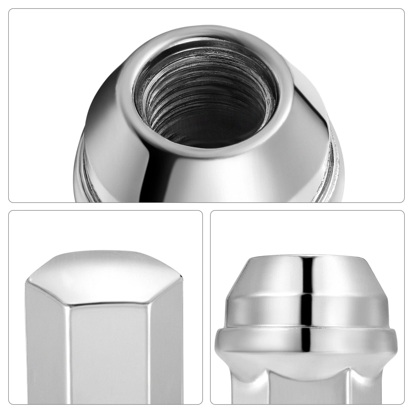 Solid Lug Nuts for Chevrolet Tahoe Blazer Silverado 1500 (1999-2021)