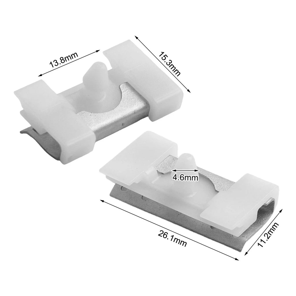 5 x Windshield Moulding Attachment for BMW E38 (1995���2001)
