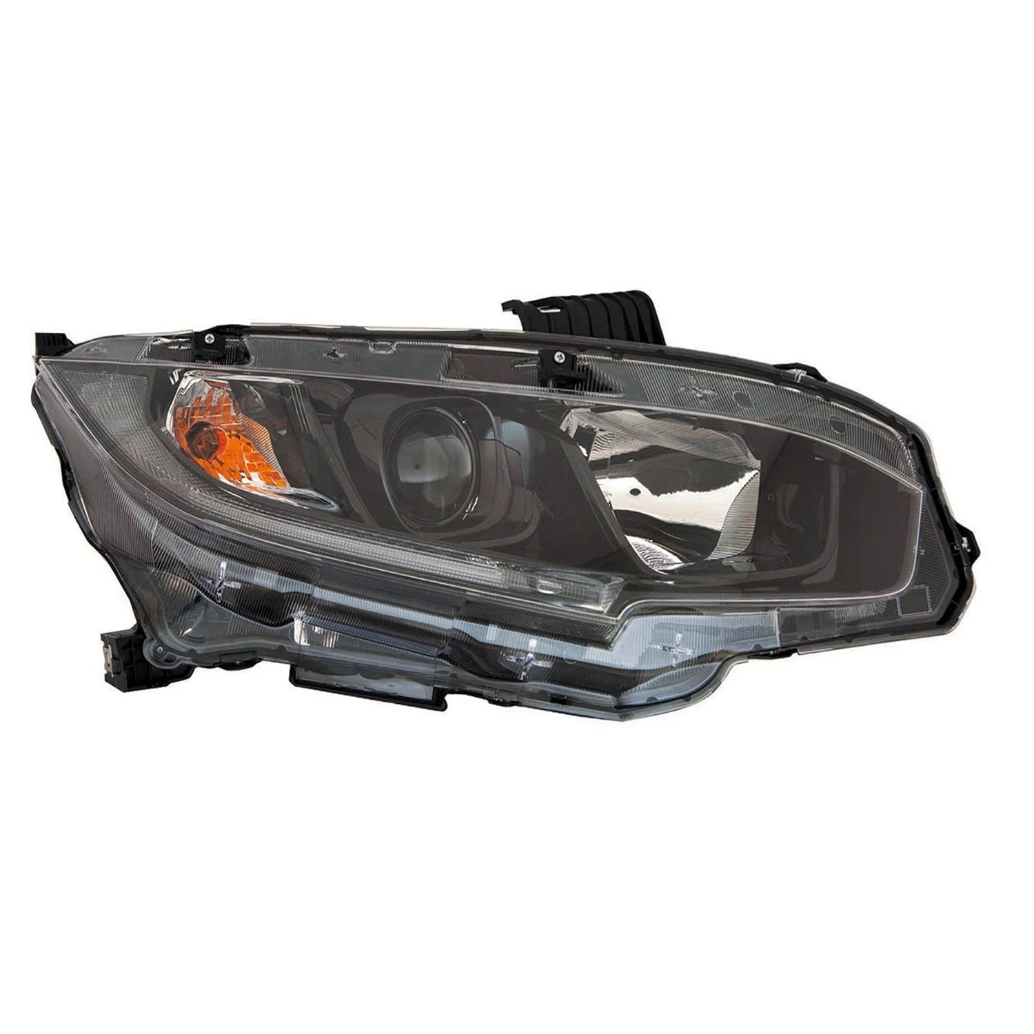 Headlight Assembly Replacement Passenger Side Halogen for Toyota Corolla (2007–2013)