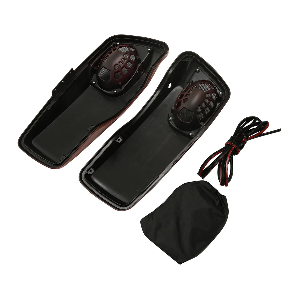 Saddlebags Lids 5" x 7" Speaker Grill for Harley Road Glide (2014–2023)