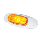 Amber LED Clearance Marker Turn Signal Light for Jeep Wrangler JL (2018–2024)