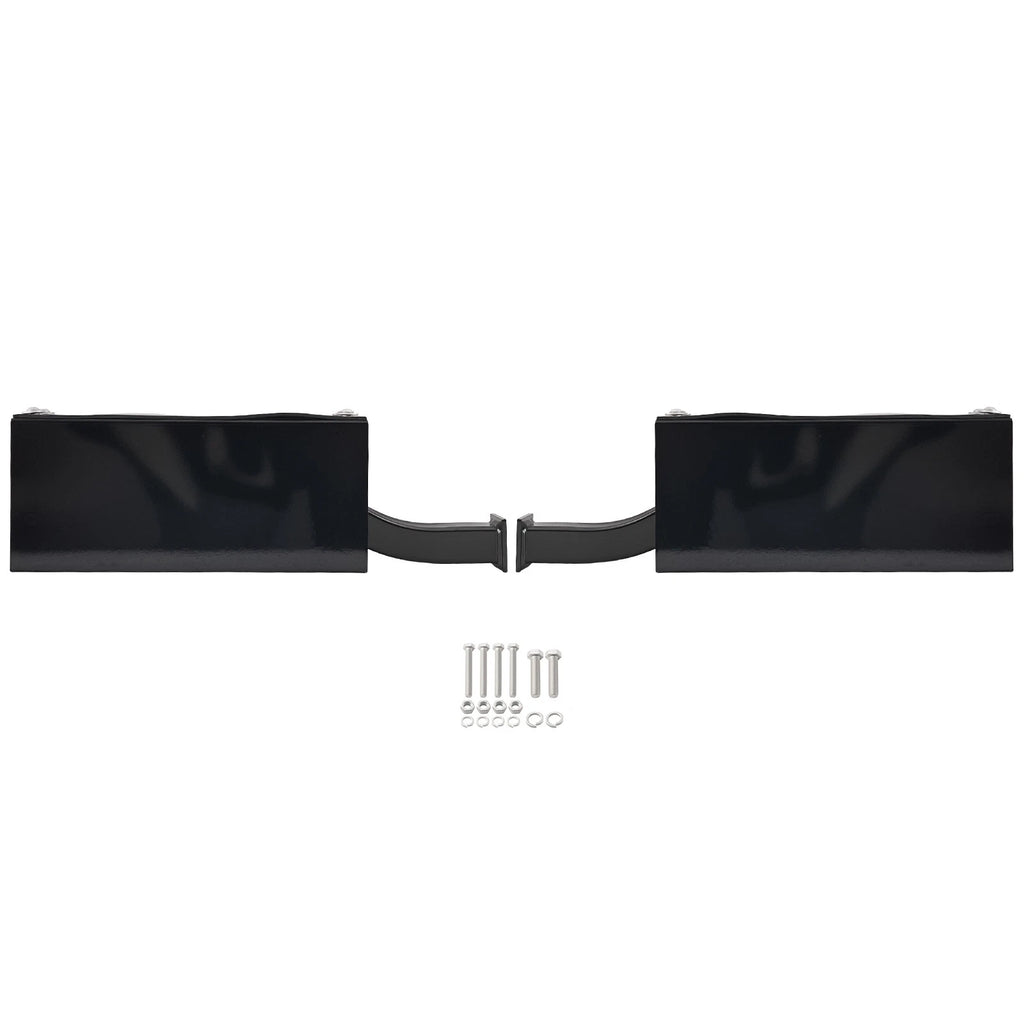 Black Powder Coated Steel Body Rack for Universal Rear Fender Protection