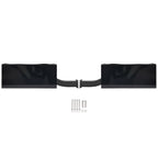 Black Powder Coated Steel Body Rack for Universal Rear Fender Protection