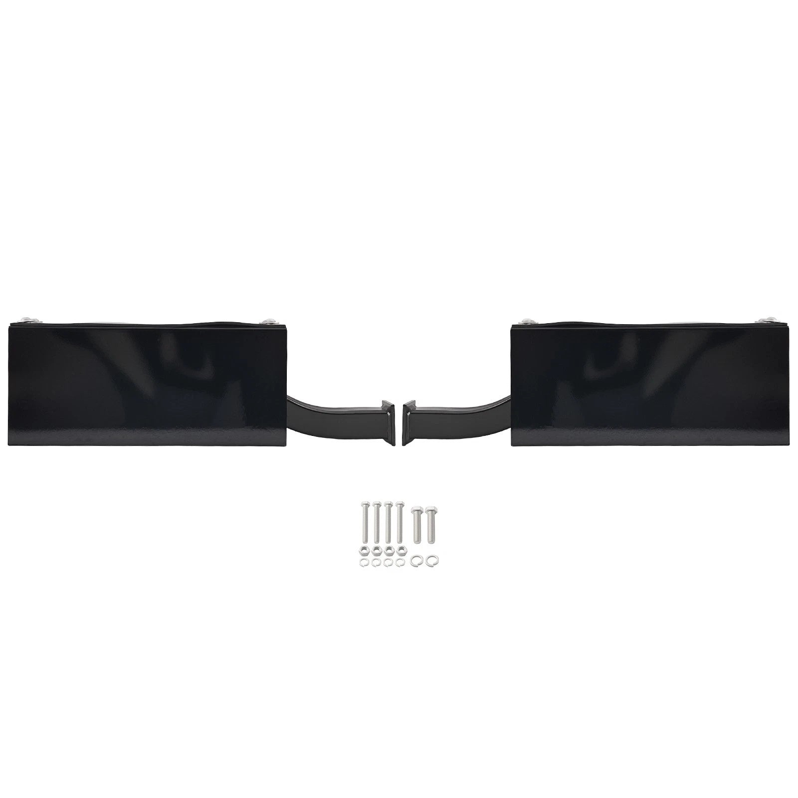 Black Powder Coated Steel Body Rack for Universal Rear Fender Protection