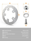 Front Brake Disc Rotor & Bolts for Harley Touring Street Glide (2014–2024)