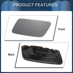 Front Right Washer Nozzle Cover Cap for Volkswagen Passat CC (2008–2012) Grey