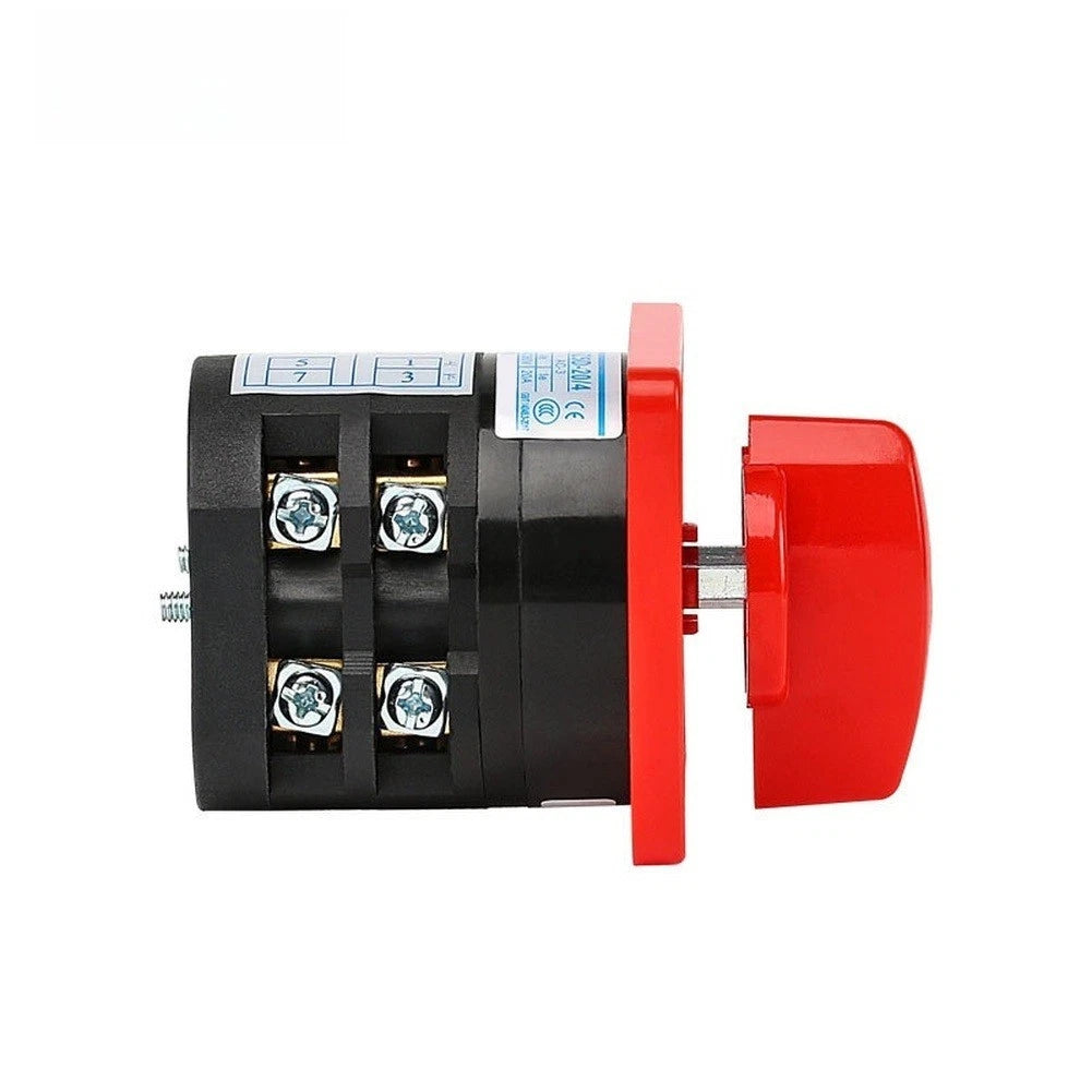 Double Pole Changeover Switch HZ5D20/4M04.2 20A AC380V (1-0-2)