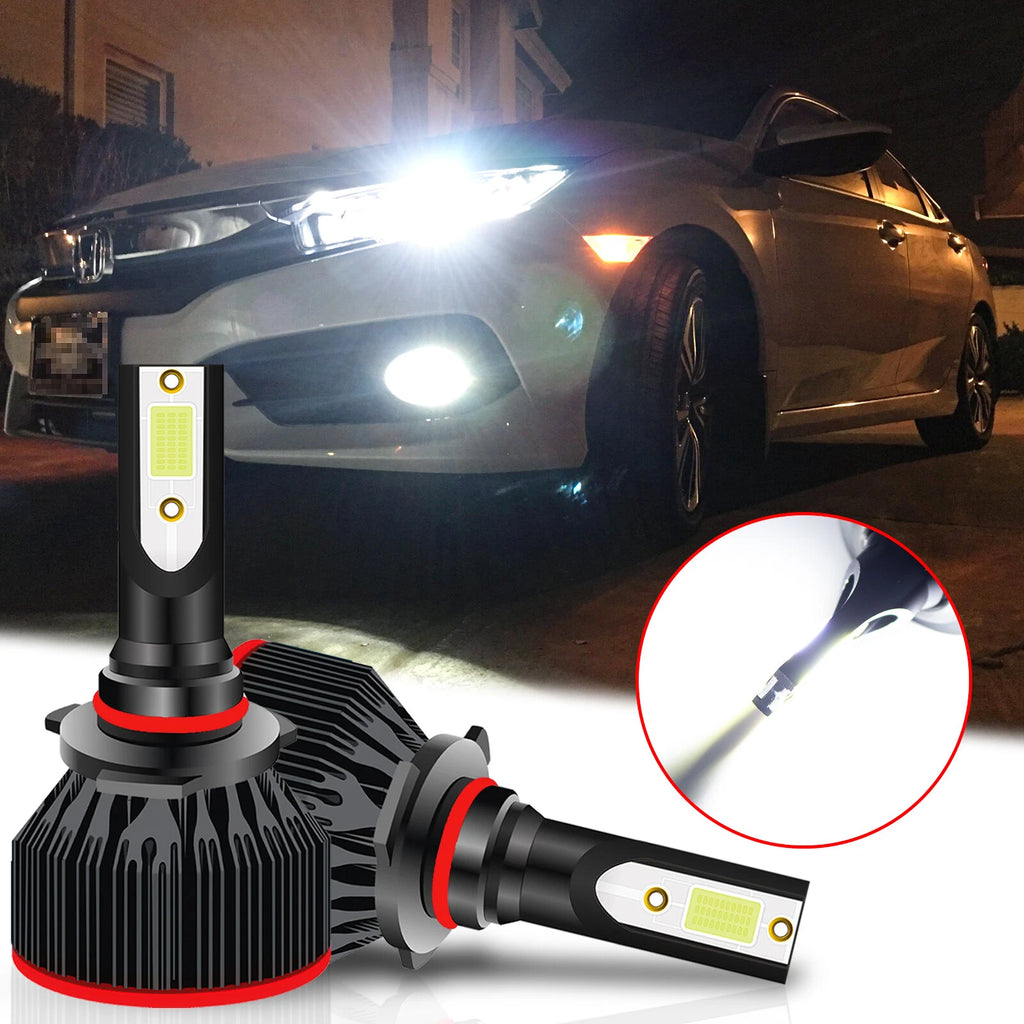 6000K LED Headlight Bulbs Kit for HB3 High Beam for 9005 (2015–2016)