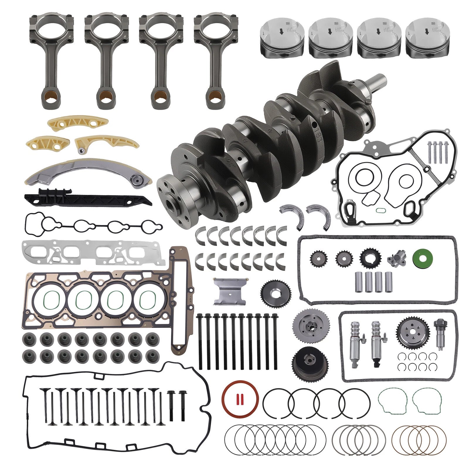 Complete Engine Rebuild Kit for Chevrolet Buick GMC 2.4L