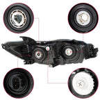 Headlight Pair Projector for Toyota Camry (2015–2017) Clear