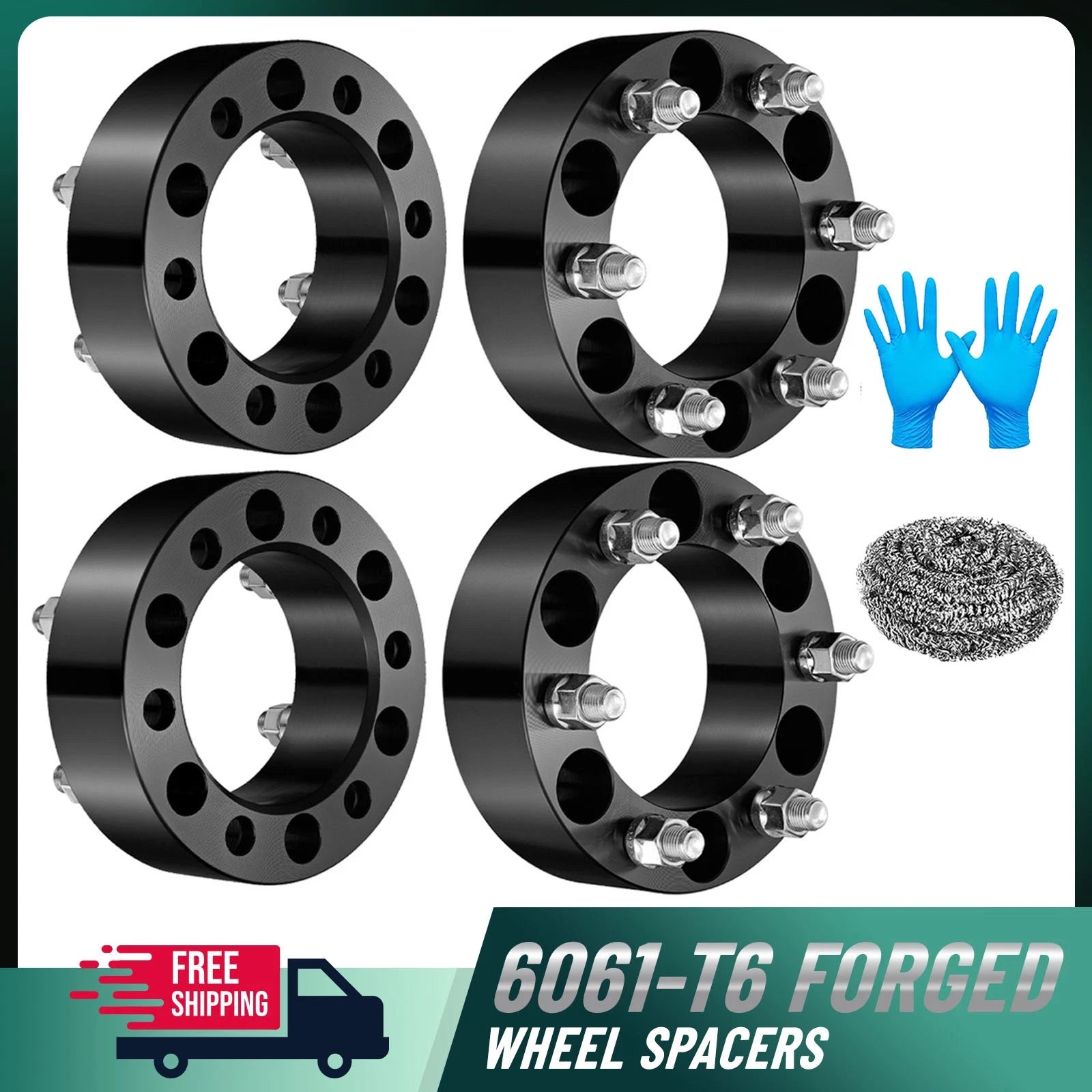 2" Wheel Spacers for Chevy Silverado 1500 Suburban GMC Truck (2007–2024)