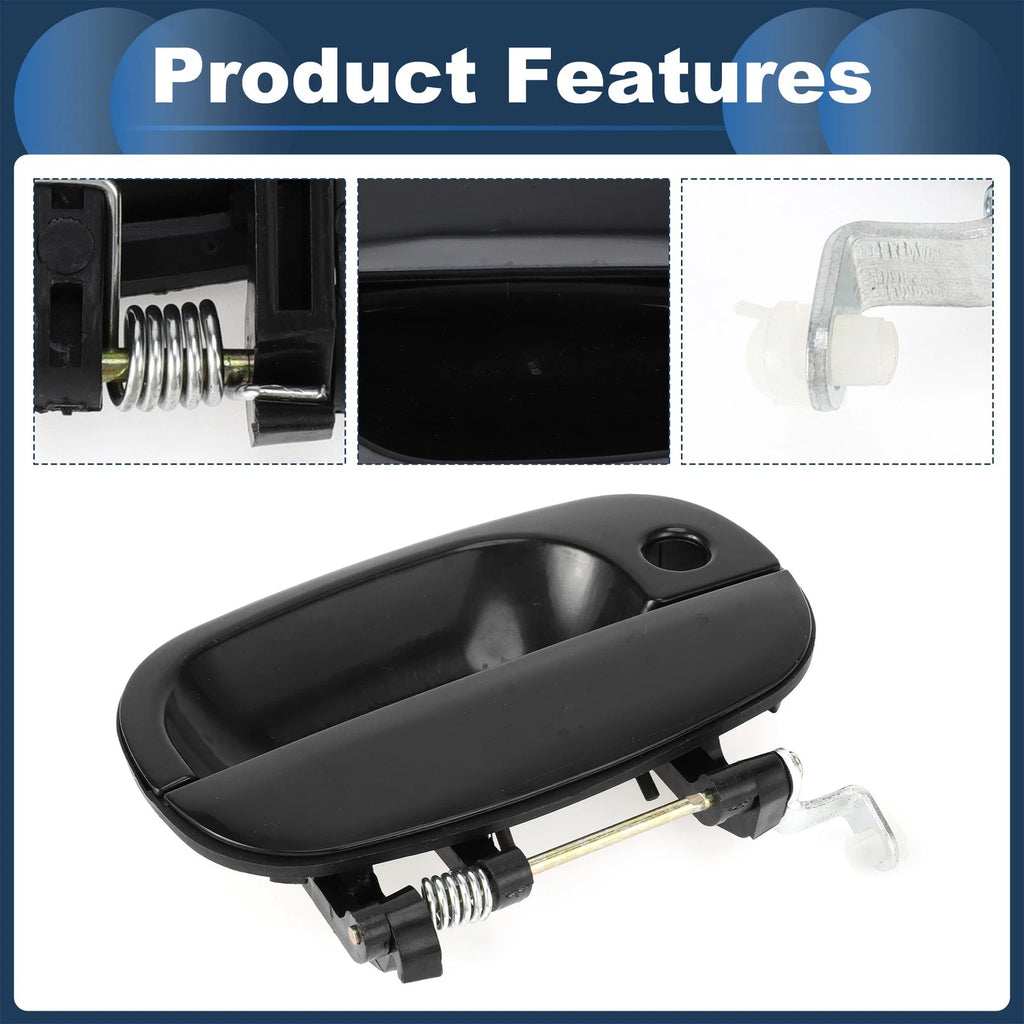 Front Right Door Handle for Hyundai H1 Starex (1998–2007) - Black