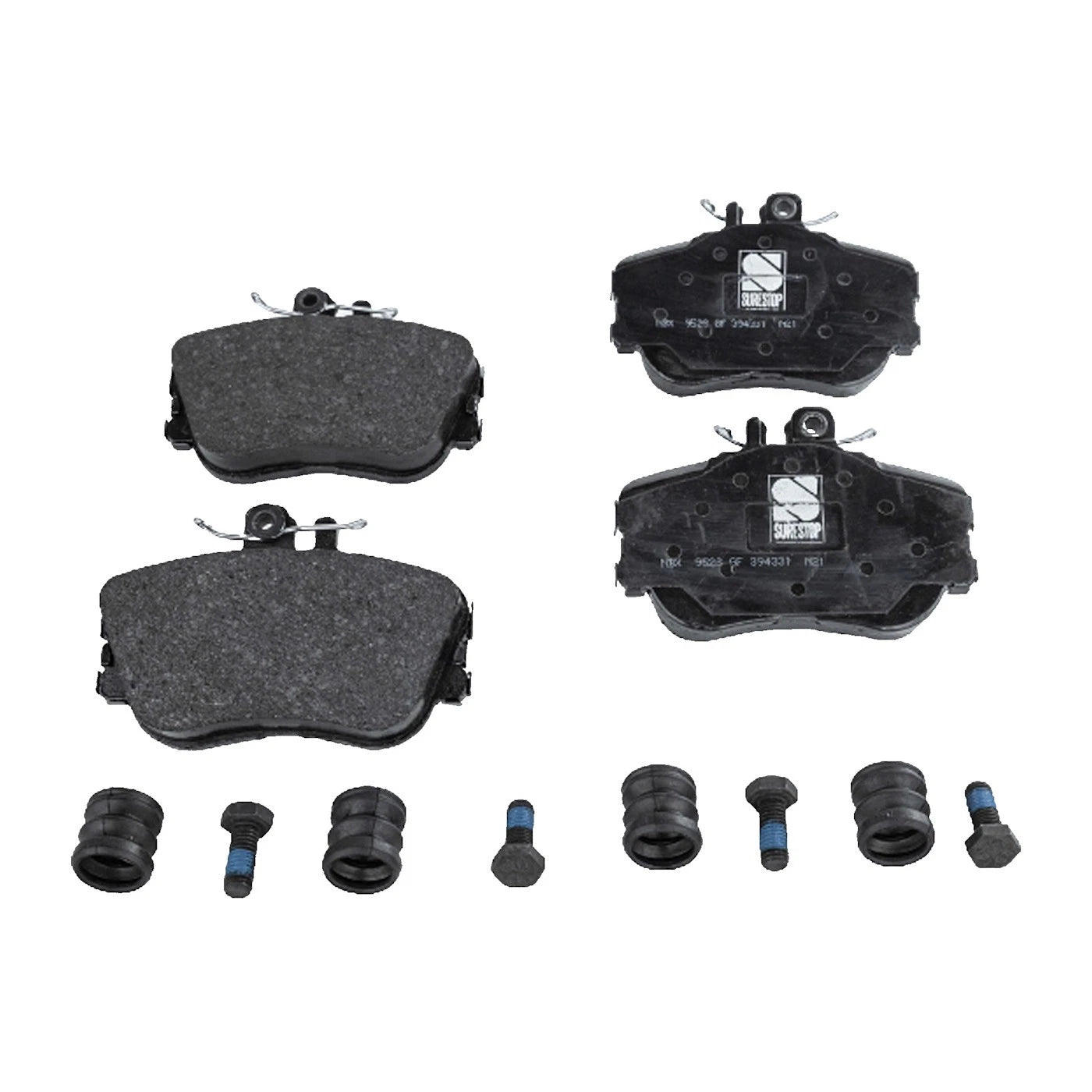 Set of 4 Brake Pads for MB Mercedes C Class C220 C280