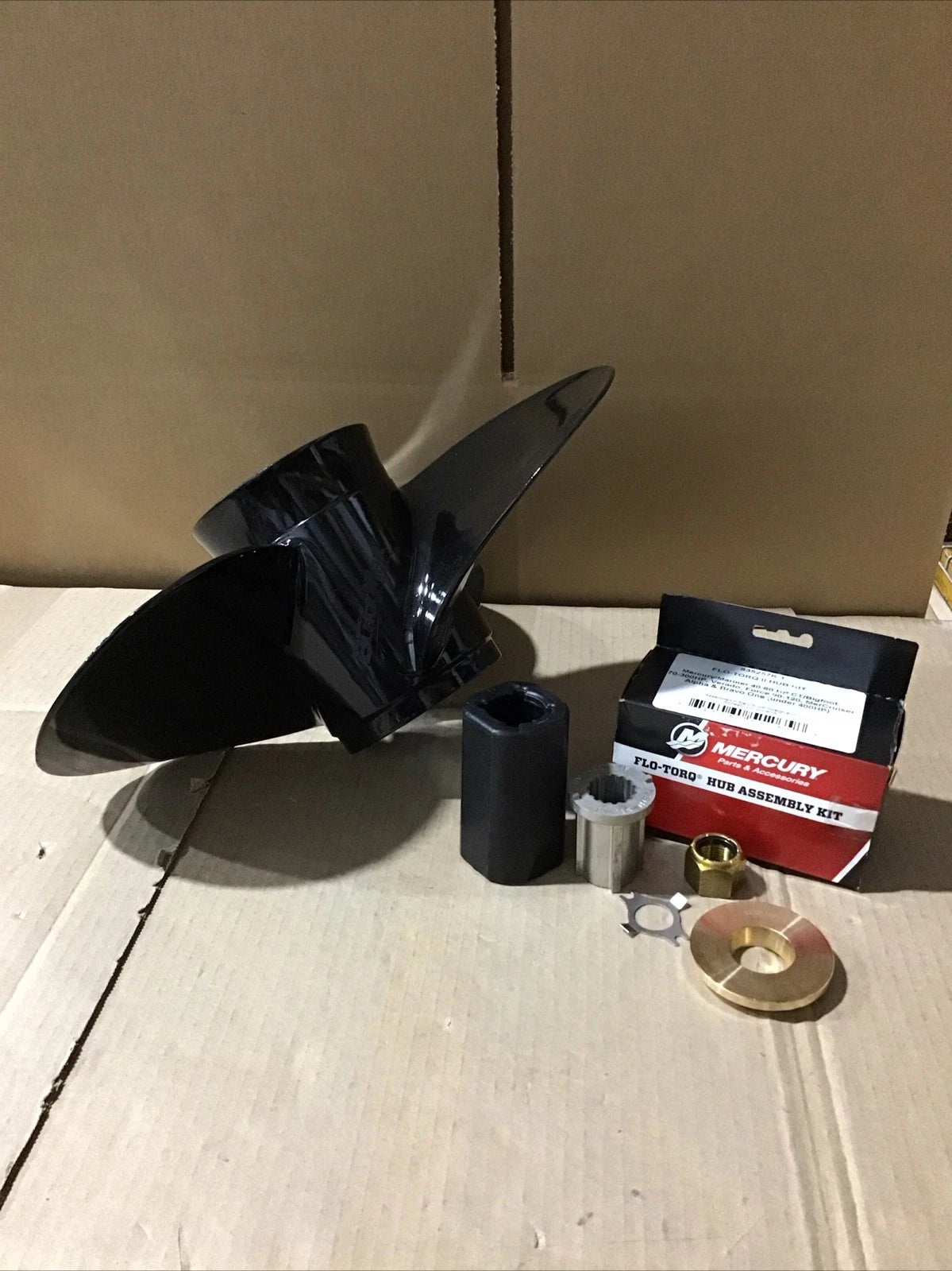 Black Max 16x14P Propeller for Mercury (48-16438A45)