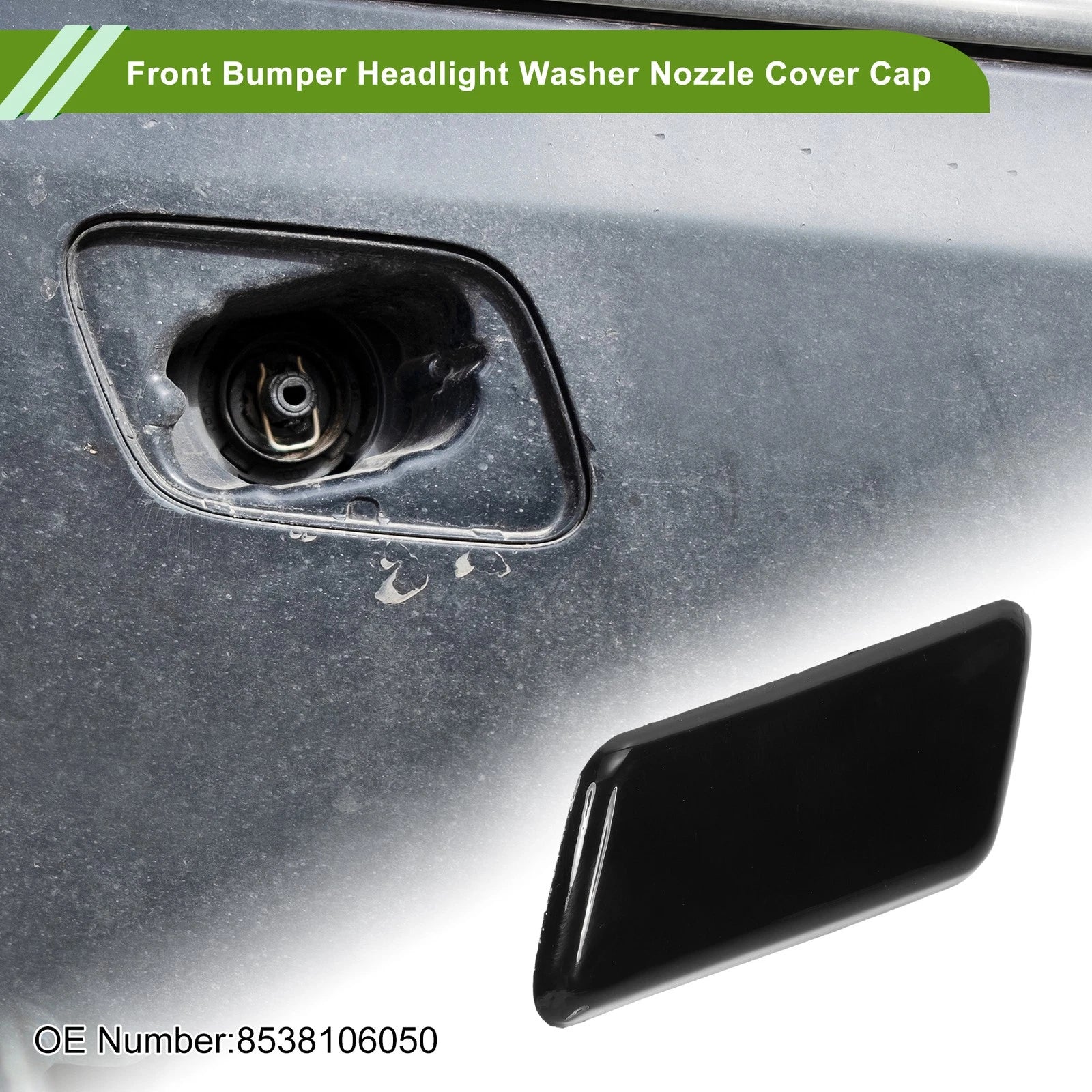 Front Left Washer Nozzle Cover Cap No. 8538106050 for Toyota Camry (2009–2012)
