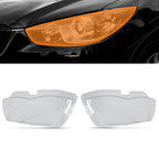 Pair Headlight Lens Covers for BMW X5 (2004-2006)
