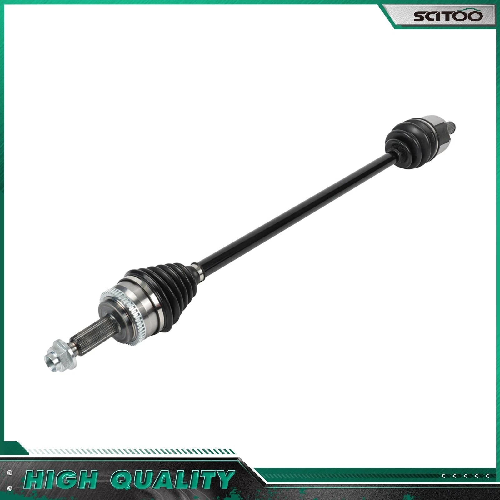 Front Right CV Axle Assembly for Kia Soul (2014–2018) L4 1.6L Manual