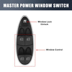 Master Driver Side Power Window Switch for Mercedes-Benz E280 (2007)