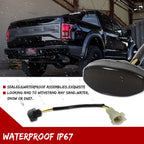 2X Smoked Red LED Rear Fender Side Marker Lights for Ford Raptor (2017–2021)