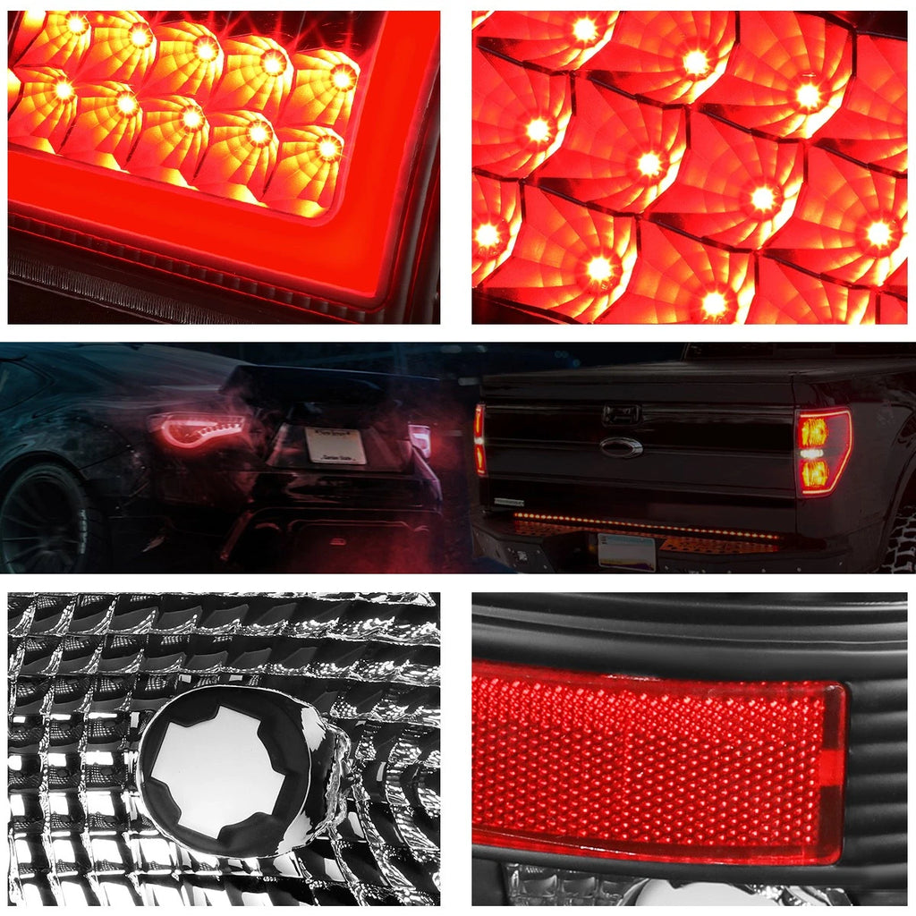 3D LED L-Bar Tail Light for Ford Super Duty (2008–2016)