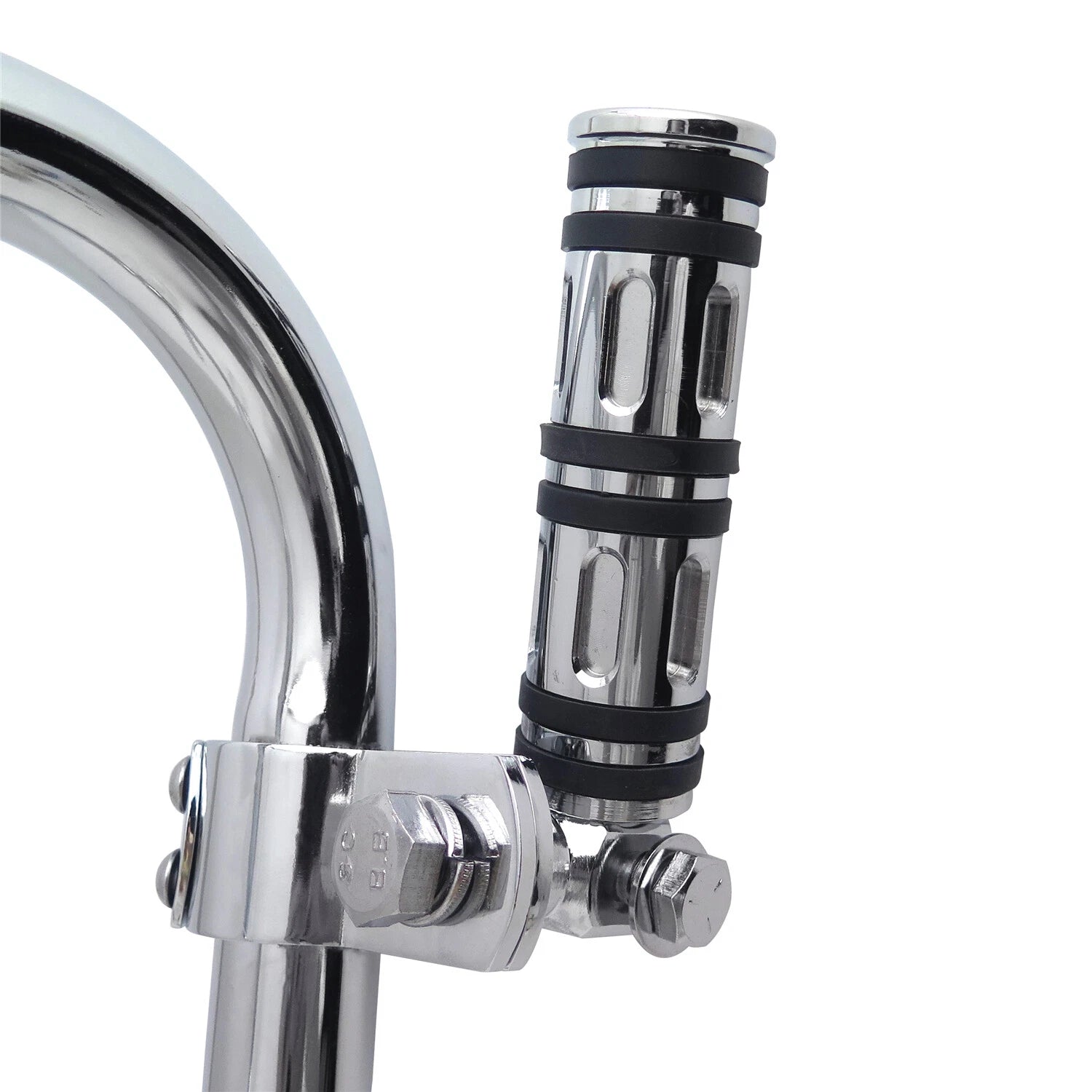 Chrome Edge Highway Footpegs for Harley Touring Sportster Dyna