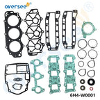 Powerhead Gasket Kit for Yamaha Outboard 3 Cylinder (6H4-W0001-01)