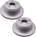 Set of 2 Rear Brake Disc Rotors 295mm Coated for Oldsmobile GMC Chevy